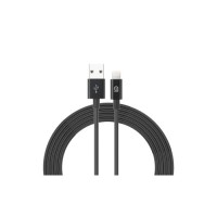 Дата кабель USB 2.0 AM to Lightning 1.0m black Armorstandart (ARM64287)