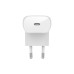 Зарядний пристрій Belkin 30W USB-С GAN PD PPS white (WCA005VFWH)