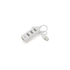 Концентратор Voltronic USB 2.0 to 4xUSB white (DNS-HUB4-OW)