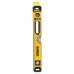 Рівень DeWALT BOX BEAM LEVELS, алюмінієвий, 3 капсули, 600 мм (DWHT0-43224)