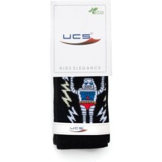 Колготки дитячі UCS Socks з роботом (M0C0301-2300-3B-black)