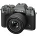Цифровий фотоапарат Fujifilm X-T50 + XC 15-45mm F3.5-5.6 Kit Charcoal silver (16828923)