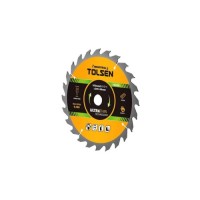 Диск пильний Tolsen з ТВС напайками по дереву 165х24Т*20мм Ultra тонкий (76424)