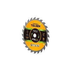 Диск пильний Tolsen з ТВС напайками по дереву 165х24Т*20мм Ultra тонкий (76424)