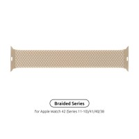 Ремінець до смарт-годинника Armorstandart Braided Solo Loop для Apple Watch 42 (Series 11-10)/41/40/38 Beige Size 6 (144 mm) (ARM64893)
