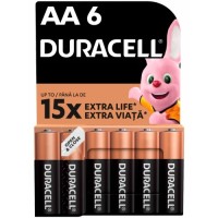 Батарейка Duracell AA лужні 6 шт. в упаковці (5007757)