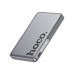 Батарея універсальна HOCO 5000mAh Sunlight PD/20W Magnetic Metal Grey (Q36 / 714986)