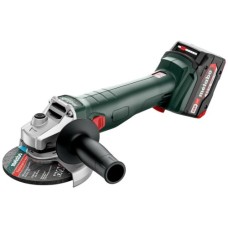 Шліфувальна машина Metabo W 18 L 9-125 Quick, 125мм, 18V. 2х5.2Ah, metaBOX 165 L (602249650)