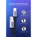 Дата кабель USB 2.0 AM to USB-C 3.0m 3.0A 18W US288 Space Gray Ugreen (60408)