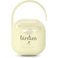 Контейнер для пустушок Suavinex Birdies, світло-жовтий (309133)