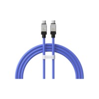 Дата кабель USB-C to USB-C 1.0m CoolPlay Fast Charging 100W blue Baseus (CAKW000203)