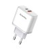 Зарядний пристрій ColorWay GaN Mini 25W PD Port PPS USB-C white (CW-CHS052PD-WT)