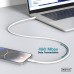 Дата кабель USB 2.0 AM to Lightning 1.0m 12W white Digitus (AK-600108-010-W)