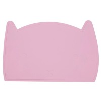 Набір дитячого посуду FreeON Kitty силіконовий килимок для годування, pink (46385)