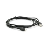 Дата кабель USB 2.0 AM to Micro 5P 1.5m black Voltronic (YT-AM/Mc-1.5Bl/00336)