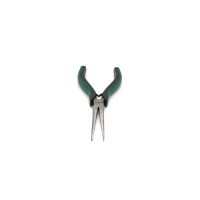 Плоскогубці Voltronic круглогубці довгі, чорно-зелені ручки 155 х 55, Q100 (YT-UL155х55)