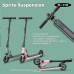 Самокат Micro Sprite Suspension складаний Рожевий (SA0248)