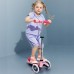 Самокат Micro Mini Deluxe Glow LED Морозний рожевий (MMD217)