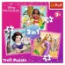 Пазл Trefl Princess Красиві квіти 3 in1 (5900511348750)