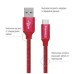 Дата кабель USB 2.0 AM to USB-C 2.0m red ColorWay (CW-CBUC008-RD)
