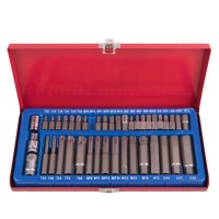Набір біт Alloid шестигранних, SPLINE, TORX, 41шт. (НБ-3841)