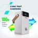 Батарея універсальна Canyon 60000mAh OnPower 610 PD/100W metal White (CNS-CPB610W)