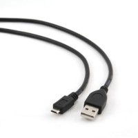 Дата кабель USB 2.0 AM to Micro 5P 0.3m Cablexpert (CCP-mUSB2-AMBM-0.3M)