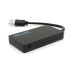 Концентратор Voltronic USB 3.0 to 4xUSB 0.14m flat black (YT-3HF4/2TB)