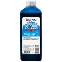 Чорнило Barva Canon PGI-1400/PGI-2400 1 л, special pigment, cyan (C1400-1043)