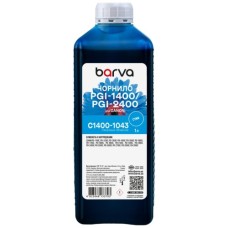 Чорнило Barva Canon PGI-1400/PGI-2400 1 л, special pigment, cyan (C1400-1043)