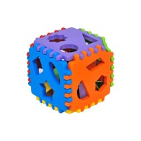 Розвиваюча іграшка Tigres сортер Smart cube 24 елемента в коробці (39758)