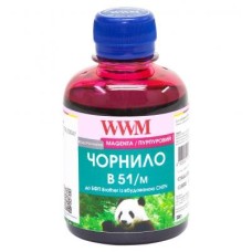 Чорнило WWM Brother DCP-T300/T500W/T700W 200г Magenta Water-soluble (B51/M)