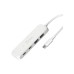 Концентратор J5create USB-C to 2xUSB-A + 2xUSB-C 3.2 10Gbps white (JCH342EW-N)