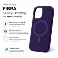 Чохол до мобільного телефона BeCover FIBRA Silicone OmniMag Apple iPhone 17 Dark Purple (716197)