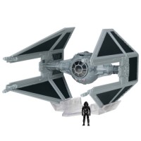 Фігурка Star Wars Small Vehicle Транспорт та фігурка TIE Interceptor 7.5см (SWJ0078)