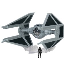 Фігурка Star Wars Small Vehicle Транспорт та фігурка TIE Interceptor 7.5см (SWJ0078)