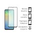 Чохол до мобільного телефона Dengos Kit Samsung Galaxy A06 case Matte + glass (Black) (DG-KM-126)