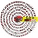 Тример садовий Einhell GE-CT 18/25-1 Li-Solo, 18V, 8400об/хв, 25см, пластикові ножі + волосінь, 2.0кг (без АКБ та ЗП) (3411256)