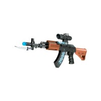 Іграшкова зброя ZIPP Toys Автомат світлозвуковою AK47, чорний (827B)