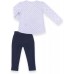 Набір дитячого одягу Breeze з ведмедиком з паєток (9584-98G-gray)