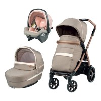 Коляска Peg-Perego 3в1 Book Mon Amour SLK, рожеве золото (PACK-BOOK31SLK0011)