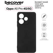 Чохол до мобільного телефона BeCover Silicone Oppo A5 Pro 4G/5G Black (713786)