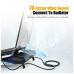 Дата кабель USB 3.0 AM/AM 0.5m 5Gbps black Essager (EXCAA-YTB01)