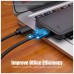 Дата кабель USB 3.0 AM/AM 0.5m 5Gbps black Essager (EXCAA-YTB01)