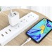 Зарядний пристрій Denmen 2xUSB 2.4A white (DM-DC05-WH)