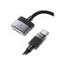 Кабель живлення USB-C to Magsafe 3 1.0m black HOCO (6942007642088)