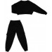 Спортивний костюм A-Yugi трикотажний (7036-K-146G-black)