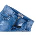 Шорти Breeze джинсові з намистинами (20139-116G-blue)