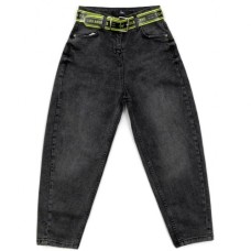 Штани дитячі A-Yugi джинсові (9249-140G-black)