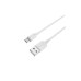 Дата кабель USB 2.0 AM to Micro 5P 1.0m 2.4A BX14 white BOROFONE (6957531089988)
